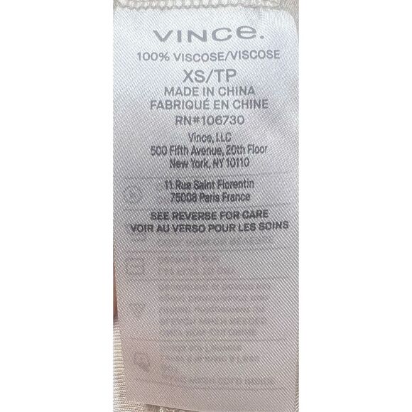 Vince Stripe Bracelet Sleeve Crewneck T-Shirt NWT Size X-Small - Picture 5 of 5